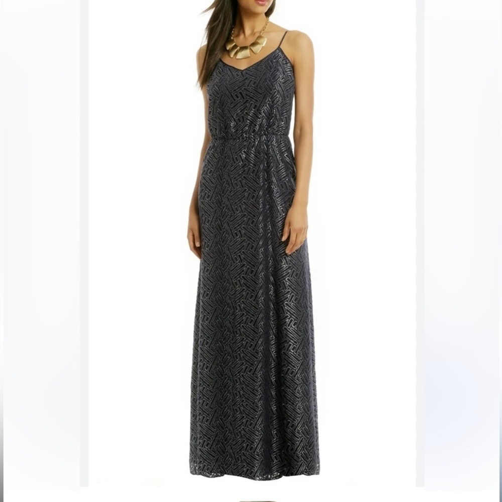 Gorgeous navy evening gown